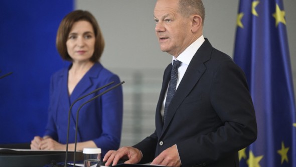 LIVE // Conferință de presă susținută de Maia Sandu și Olaf Scholz